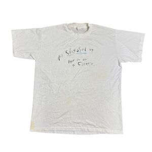 Vintage 90s All Stressed Up and No One to Choke T-Shirt Mens Size XL Graphic Tee